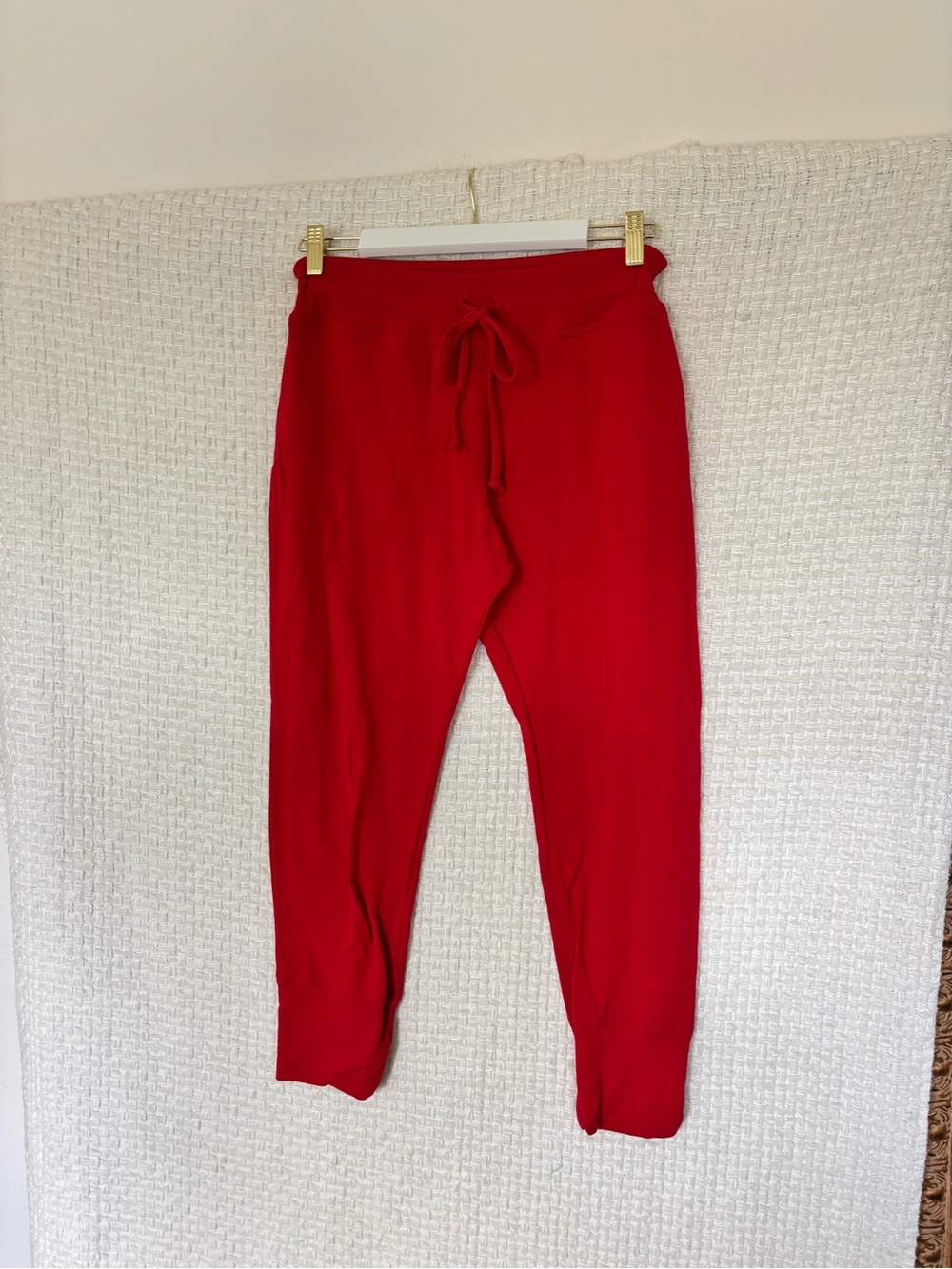 Cozy Red Joggers✨